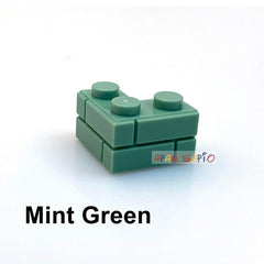 60pcs DIY Building Blocks Thick wall Figures Bricks 1+2 Dots Educational Creative Size Compatible With 98283 Toys for Children