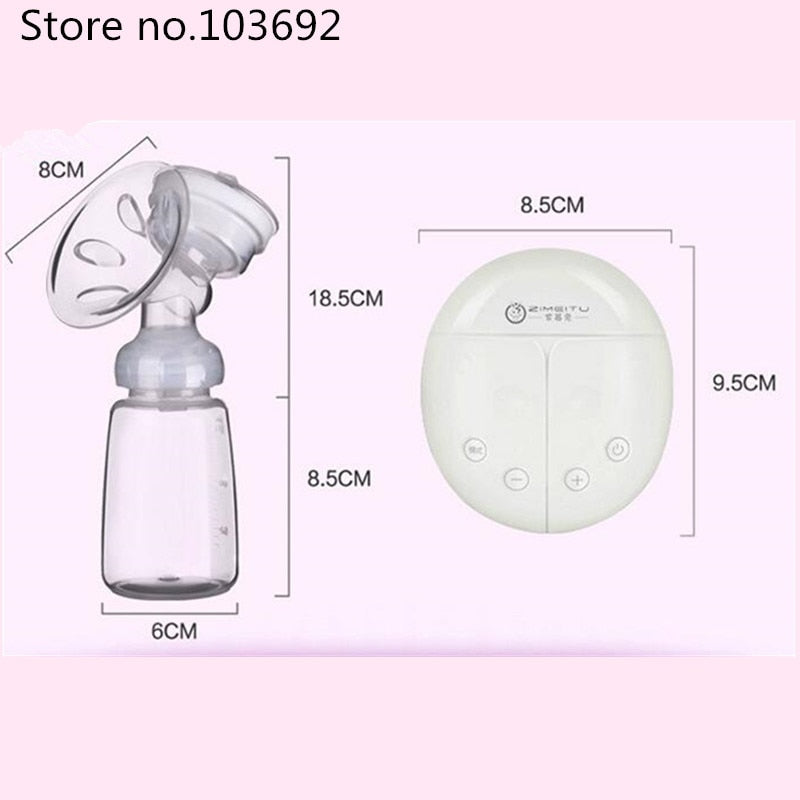 Double Electric Breast Pump With Milk Bottle Infant USB BPA free Powerful Breast Pumps Baby Breast Feeding Drop Shipping