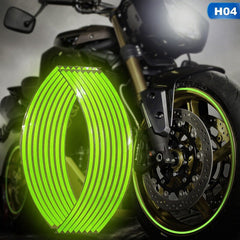 Motorcycle Reflective Sticker Universal Wheel Rim
