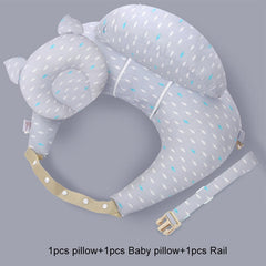 Multifunction Nursing Pillow Baby Maternity Breastfeeding Pillow Adjustable Pregnant woman Waist Cushion  Layered Washable Cover