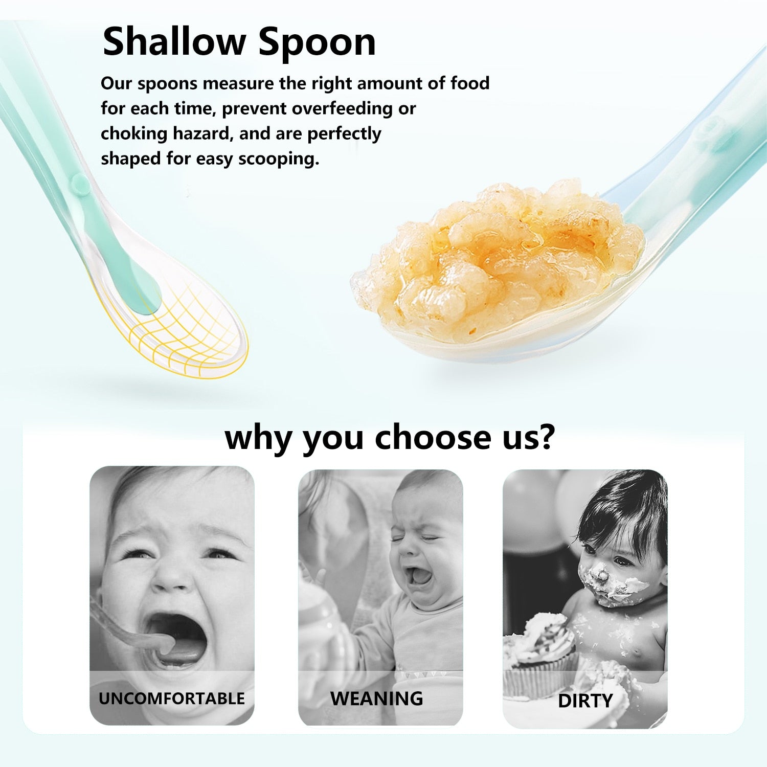 Soft Silicone Baby Feeding Spoon Candy Color Temperature Sensing Spoon Children Food Baby Spoons Feeding Dishes Feeder Flatware