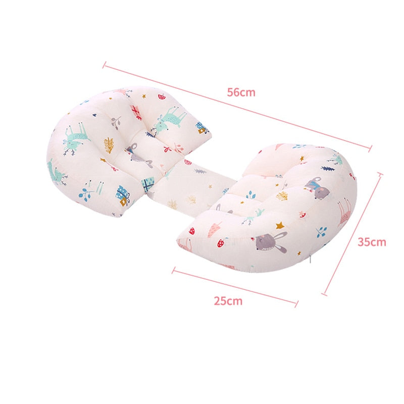 Cotton Waist Maternity Pillow For Pregnant Women Pregnancy Pillow U Full Body Pillows To Sleep Pregnancy Cushion Pad Products