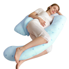 Pregnancy Pillow For Side Sleepers Nursing Comfortable Cotton Pregnant Women Body Pillow Support Waist Cushions