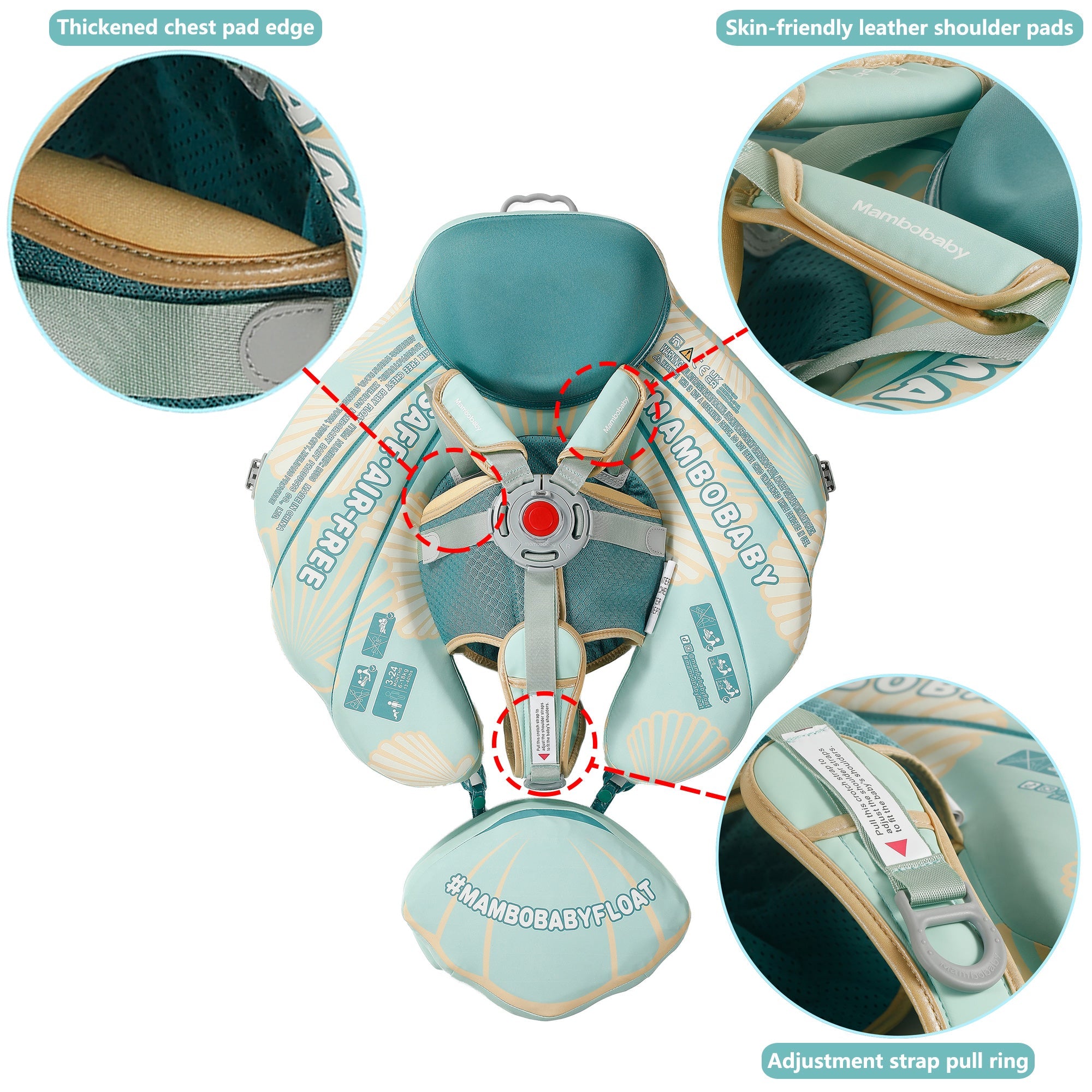 Heccei FoamCore™ Ultra Canopy Seashell