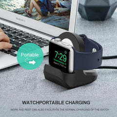 Charge Stand Holder Station for iWatch Series 1/2/3/4 Apple Watch Charging Dock Charging Cable for iWatch Portable