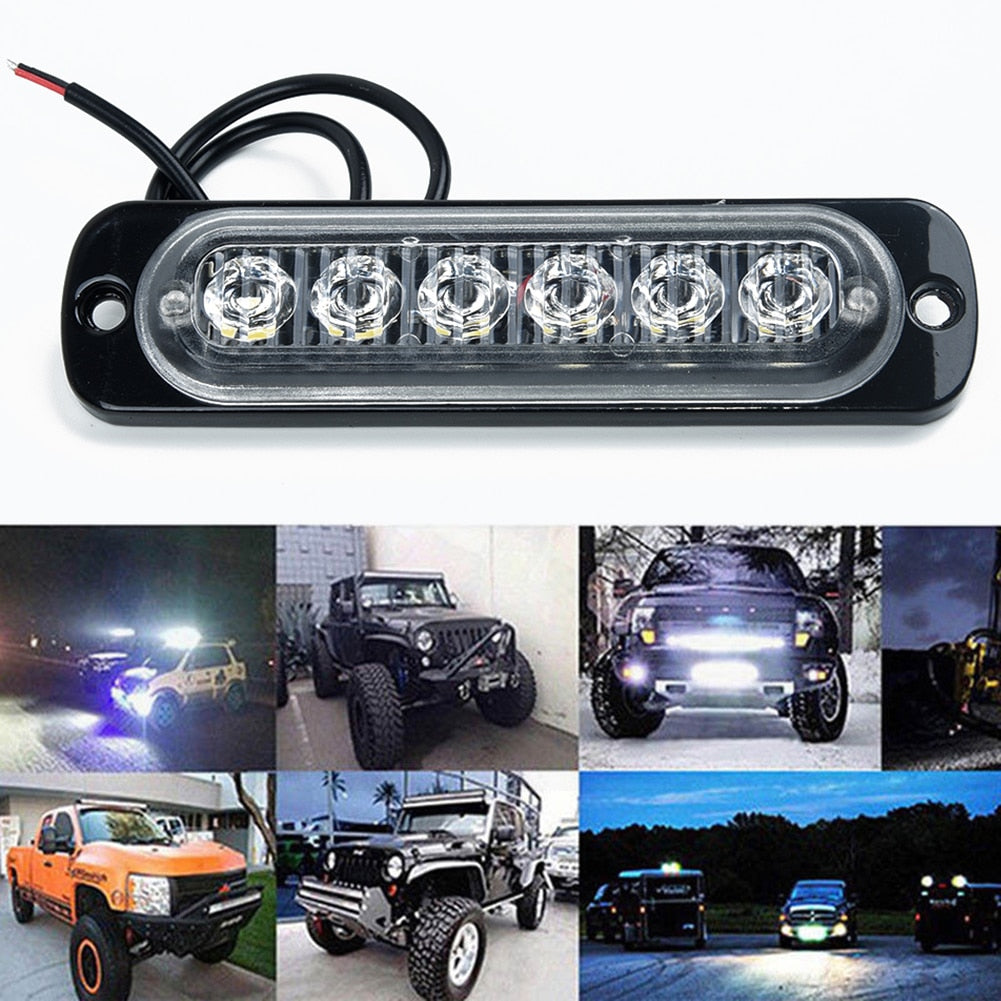 Universal 12V LED Work Light Bar Driving Lamp Fog Lights For Off-Road SUV Car Boat Truck LED Headlights Daytime Running Light