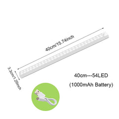 Night Light Led Light Under Cabinet Light Motion Sensor Closet Light Cabinet USB Rechargeable Kitchen Lighting Lamp