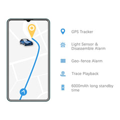 30 Days Long Standby Vehicle GPS Quite Precise Location Exact Trace Car Truck Tourist Tracking Locator Sim Card Included