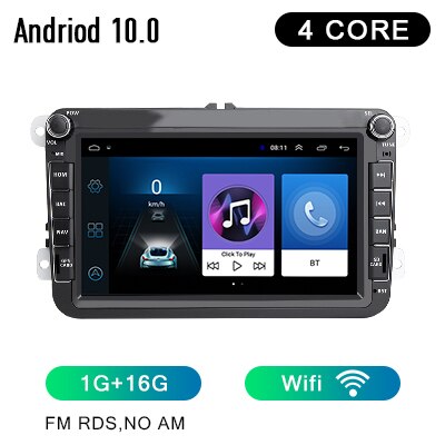 2 Din Android 11 Car Radio with Screen For Volkswagen VW Passat b7
