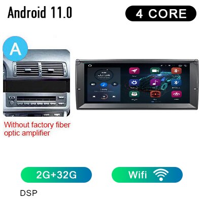 10.25&#39;&#39; Car intelligent system 2 din radio android 11 screen For BMW X5 E53 5 Series E39 M5 1996-2007 video players auto audio