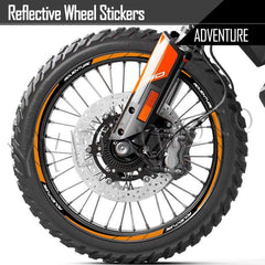 Reflective Motorcycle Accessories Wheel Sticker Hub Decals Rim Tape For KTM R2R SUPER 1290 ADVENTURE Adv 790 890 990 1190 1090