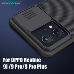 For OPPO Realme 9 Pro Plus Case NILLKIN CamShield Slide Camera Protection Case For Realme 9 Pro For Realme 9i Back Cover