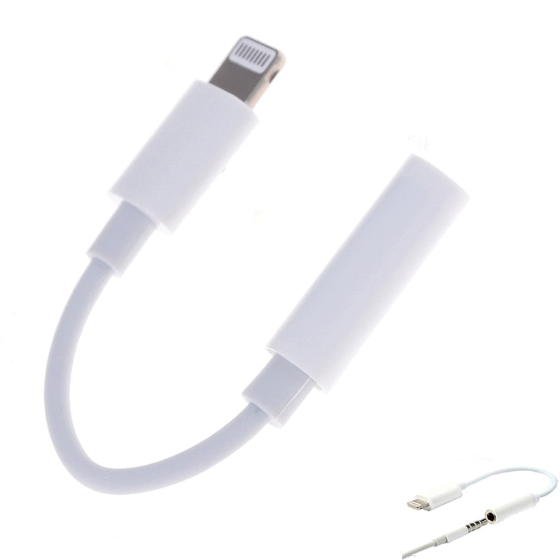 2022 Headphone Earphone Jack Audio Converter Adapter Connector Cable for iPhone to 3.5mm Adapters Headphone