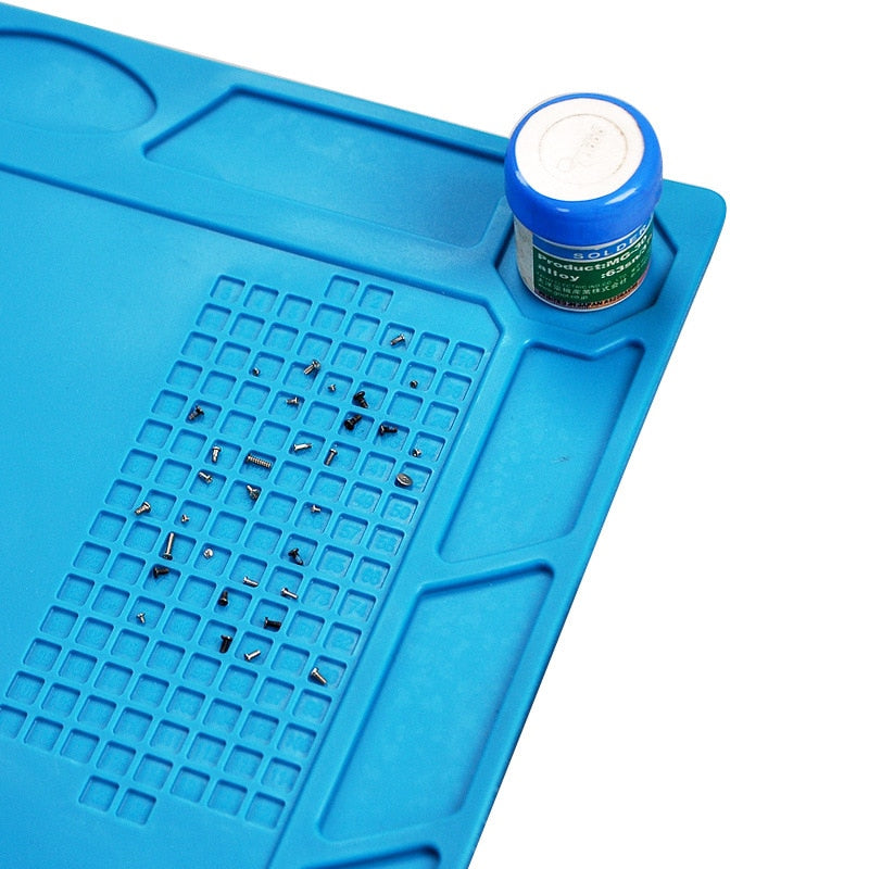 Silicon Heat-Resistant Soldering Mat Insulation Pad DIY Repair