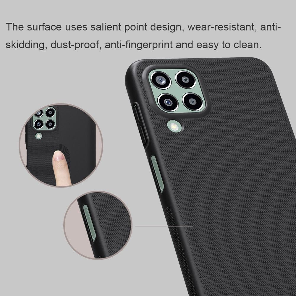 For Samsung Galaxy M33 5G Case NILLKIN Super Frosted Shield Case Hard PC Matte Phone Protection Back Cover For Galaxy M33 5G