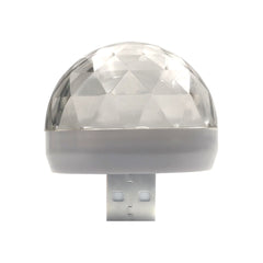 Car USB Ambient Light DJ RGB Mini Colorful Music Sound Led Apple USB Interface Holiday Party Atmosphere Interior Dome Trunk Lamp