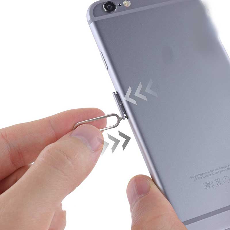 10pcs Slim Sim Card Tray Pin Eject Removal Tool Needle Opener Ejector for Most Smartphone