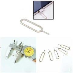 10pcs Slim Sim Card Tray Pin Eject Removal Tool Needle Opener Ejector for Most Smartphone