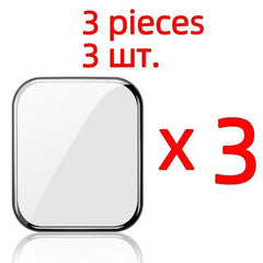 3Pcs Screen Protector For Apple Watch Serie 7 6 SE Not Glass Protective For Apple Watch Serie 5/4/3/2 Iwatch 40MM 41MM 42MM 45MM