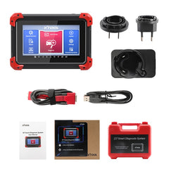 XTOOL D7 OBD2 Automotive All System Diagnostic Tool Code Reader Key Programmer Auto Vin with 38+ Reset Functions Active Test