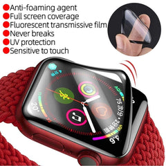 3Pcs Screen Protector For Apple Watch Serie 7 6 SE Not Glass Protective For Apple Watch Serie 5/4/3/2 Iwatch 40MM 41MM 42MM 45MM
