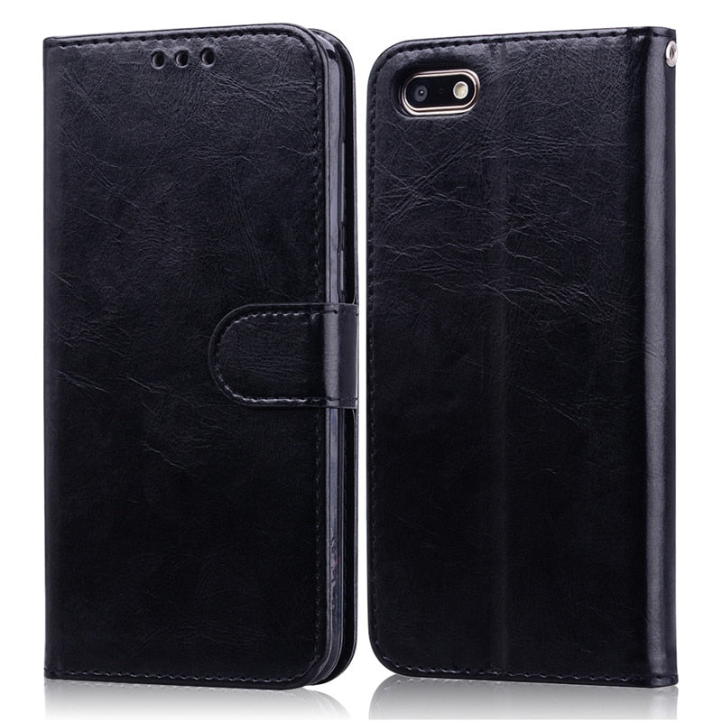 Leather Flip Case For Honor 7S Case For Huawei Honor 7S Phone Case For Honor 7S Honor7s Case Wallet Coque Fundas Bags