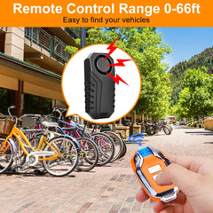 Elecpow Waterproof Bicycle Alarm Motorcycle Electric Vehicle Bike Security  Burglar Alarm Remote Control Vibration Detector