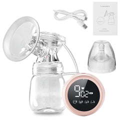Electric Breast Pump Bilateral Unilateral USB Silent Portable Automatic Massage Milk Extractor Baby Breastfeeding Accessories